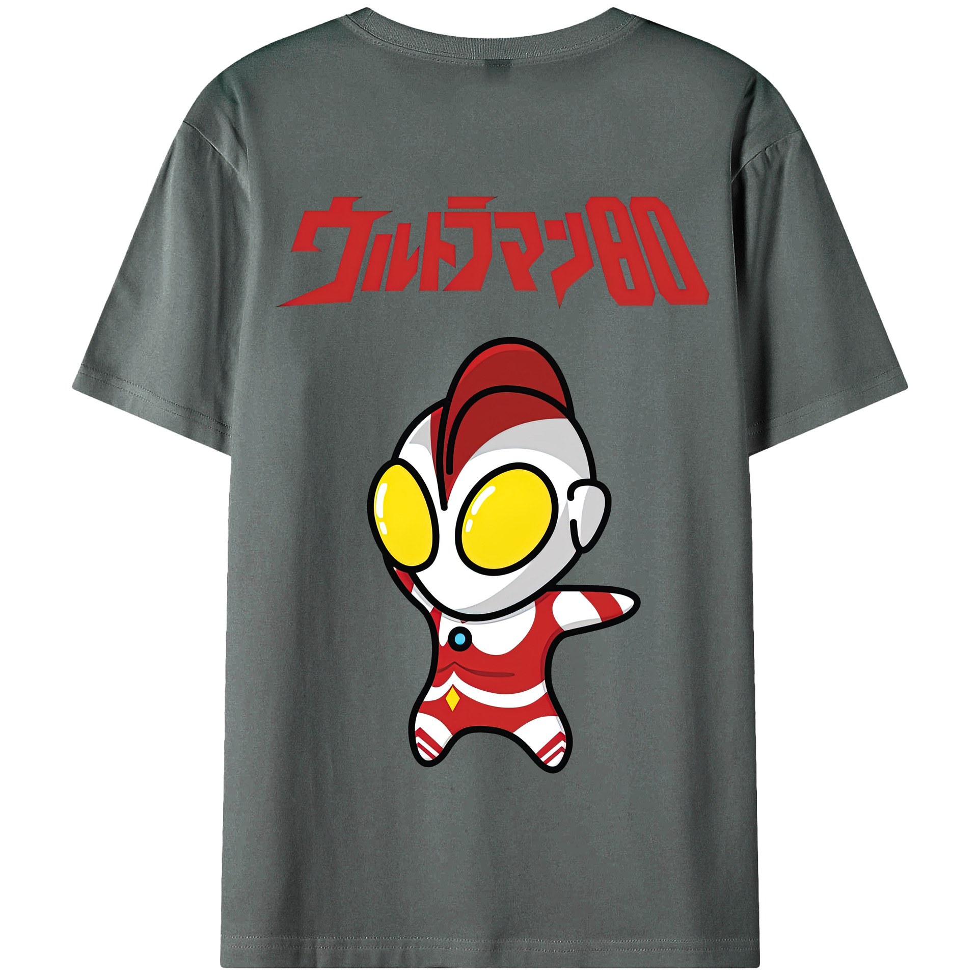 （画像用） ウルトラマン Ultraman 綿100％半袖Tシャツ（背面プリント）